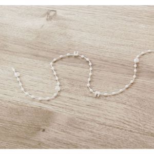 Avosdim Chainette de liaison 127mm blanche - 80 crochets (40 bandes)