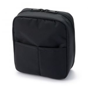 Trousse de maquillage en nylon autoportante