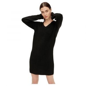 Image de Pieces Robe Pull V Ellen Black - Noir - S - Femme - Femme - Boutique Seven's