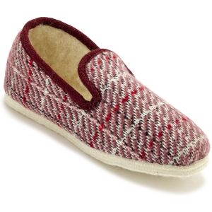 Pantoufles fourrées laine femme Pédiconfort