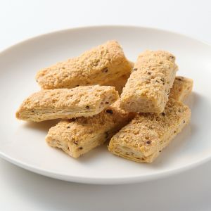 Image de Feuillet&eacute;s au fromage Gouda &agrave; l'ail et &agrave; l'oignon