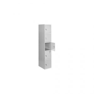 Simon Rack Armoire métallique à 5 casiers et portes SIMONLOCKER PRO 300 INITIAL - 1800 x 300 x 500 mm - 90333D1532 - Simonrack