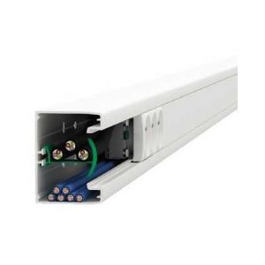 Schneider Electric Goulotte PVC Optiline 45 à clipsage direct - L75 x H55mm