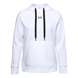 Under Armour Sweat tissu Fleece Rival HB Blanc - Taille L