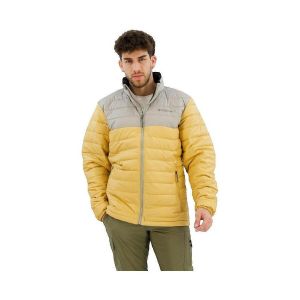 Columbia Powder Lite Jacket - Doudoune homme Light Camel / Flint Grey M