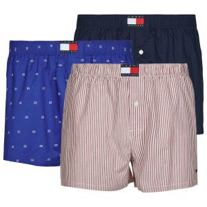 Tommy Hilfiger Caleçons 3P WOVEN BOXER PRINT Multicolore - Taille EU XXL,EU M,EU L,EU XL