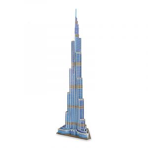 Dam Puzle 3d du burj khalifa &agrave; duba&iuml;. Comprend 71 pi&egrave;ces.