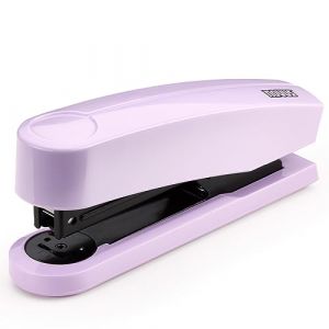 Novus Agrafeuse B2 Color ID 2.0 (capacité d'agrafage de 25 feuilles, mécanisme de chargement par le haut, dispositif métallique avec gaine en plastique, 200 agrafes) Lilas