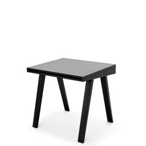 Emko DESK 4.9 - bureau 80 x 70 cm frêne teinté noir