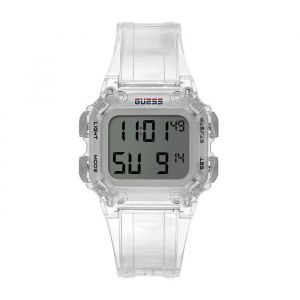 Guess Montre - Gw0270g1 - Analogique - Bracelet En Silicone - Étanchéité 5 Atm