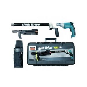 Simpson Strong-Tie Pack visseuse &agrave; bande : Visseuse MAKITA + Outil Sp&eacute;cial bois QDPRO76 + rallonge