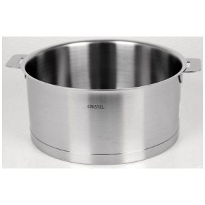 Image de Cristel F24QL - Faitout inox Strate Amovible 24 cm