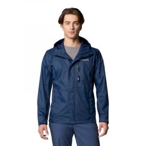 Columbia Pouring Adventure Jacket, Veste De Pluie Imperméable Homme, Collegiate Navy, Taille XXL