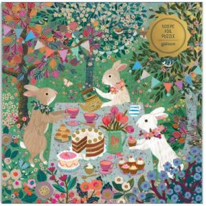 Galison Puzzle 500 pièces : Fête du thé de printemps