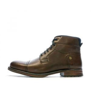 Kaporal Boots En Cuir - Marron Foncé - 43