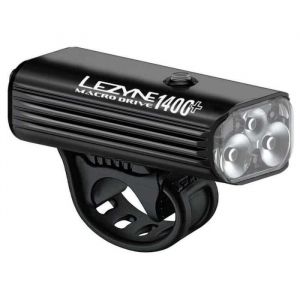 Lezyne Macro Drive 1400+ Front 1400 lm Satin Black Avant Éclairage de vélo