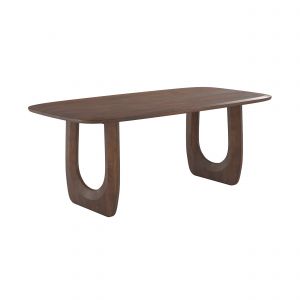 Table rectangulaire en bois de manguier massif 6 places - Maya