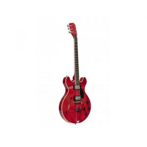 Stagg SVY 533 TCH - Guitare électrique, série Silveray, modèle 533, avec corps en acajou massif et double pan coupé