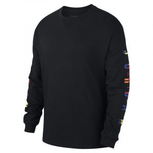 Nike Tee-shirt à manches longues Jordan « Rivals » pour Homme - Noir - Taille L - Male