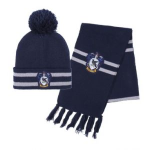 Cerda HARRY POTTER - Set Bonnet Pompon + Echarpe - Serdaigle - Enfant