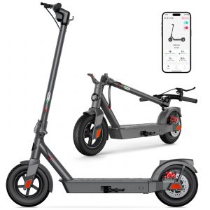 Sisigad B18a Trottinette Électrique,10" Pneus,App,Écran Lcd,Moteur 350w,Batterie 36v 10.4ah,Mode 3 Vitesses,Portée Max 48km,Portable Et Pliable