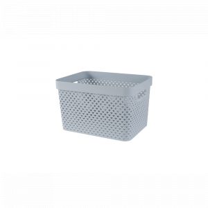 Curver PURE 17L Panier de rangement 35,5 x 26,2 x 21,9 cm, bleu 01420-126