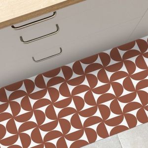 Tapis antid&eacute;rapant - Equilibre - vinyle - int./ext. - Ocre - 50x120cm