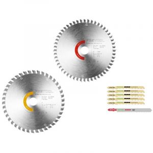 Festool Disques de coupe KSB-SORT/2 W/L; 160x1 8x20 mm; Z42/Z52; 10/-5&deg;; 2 pcs. + lames pour scie sauteuse