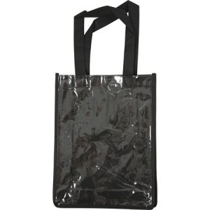 Creotime Creative sac avec façade en plastique 30 x 23 x 7 cm noir