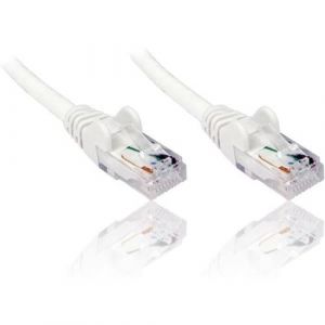 PremiumCord C&acirc;ble Patch, CAT5e, UTP, Ethernet, LAN, Rapide, Flexible et Durable RJ45 1Gbit/s C&acirc;ble, AWG 26/7, C&acirc;ble en Cuivre 100% CU, Blanc, 10m