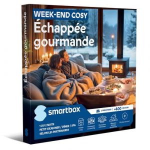 Smartbox Coffret cadeau Week-end Cosy Echappée gourmande