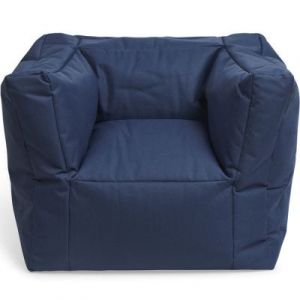 Jollein Fauteuil Bean Jean bleu (45 x 40 x 36 cm)