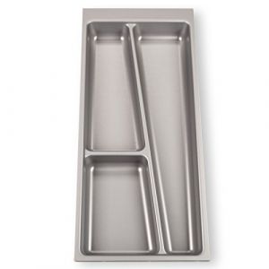 Sotech ORGA-BOX II Range-couverts pour Noblessa tiroir de 30 cm jusqu'à 072012 462 x 205 mm gris argenté