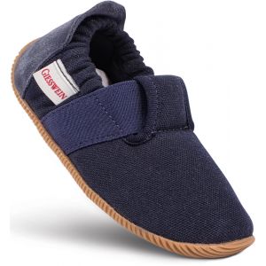 Giesswein S&Atilde;&para;LL-Slim Fit, Chaussons Doubl&eacute; Chaud Mixte Enfant, Bleu (548 Dunkelblau), 29 EU