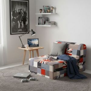 Terre de Nuit Chauffeuse convertible 1 place en mousse London