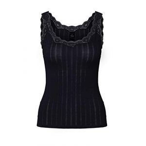 Calida Etude Toujours Damen Top Ohne Arm Tricot, Noir (Noir 992), S Femme