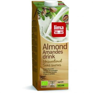 Lima Boisson amandes sans sucre ajouté en brique de 1 L