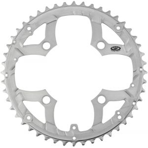 Image de Shimano Deore FC-M590 Plateau pour plateau pare-chaîne 9 vitesses, gris 44T Plateaux