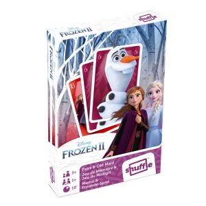 Shuffle Jeu de cartes 2 Frozenen 1 2 carton de 25 pi&egrave;ces