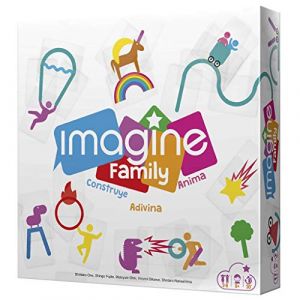 Asmodée Cocktail Games- Imagine Family - Jeu de Table en Espagnol, Couleur (CGIMFA01)