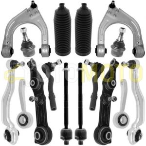 Kit bras de suspension avant compatible MERCEDES BENZ E W211 S211 composé de 16 pièces