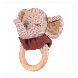 Egmont Toys Hochet Rosalie l elephant rose