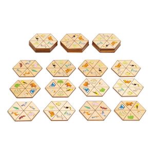 Eduplay Jeu - Hexagon en boi