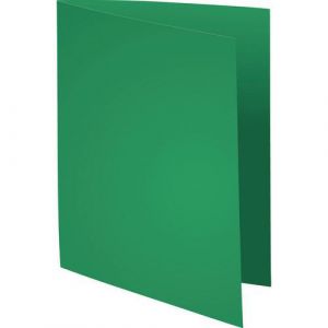 Image de Exacompta Lot de 10 paquets de 100 sous-chemises flash - 22 x 31 cm - Vert - 150004E