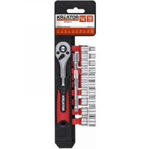 Kreator Coffret cliquet 1-4 avec douilles 12pcs