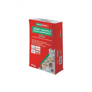 PAREXLANKO - Joint Souple tous Supports - Brume - Joints de Carrelage de 2 à 15 mm Soumis à de Fortes Sollicitations et Rénovation - Sol et Mur - Intérieur et Extérieur - 10 kg