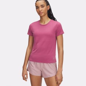 Under Armour Launch Maillot De Course Femmes - Rosé, Taille M