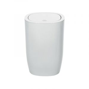 Poubelle PP PURE 4L Blanc Blanc Spirella