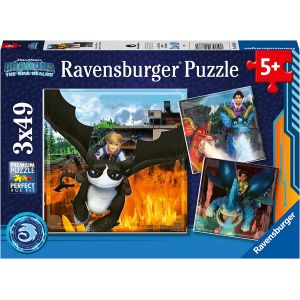 Image de Ravensburger 3 Puzzles - Dragons