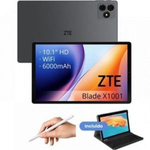 ZTE Tablet Tab Blade X1001W 10,1" 128GB 4G Autonomie Android 14 Gris Clavier Stylet